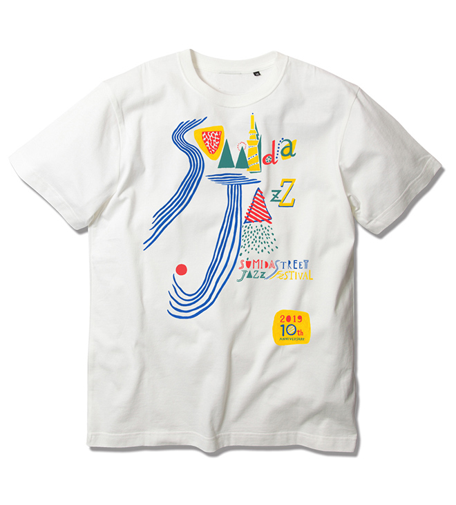 Tシャツ【白地】